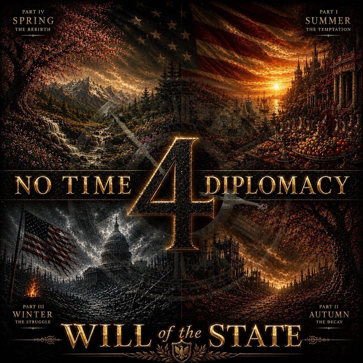 NO TIME 4 DIPLOMACY album art